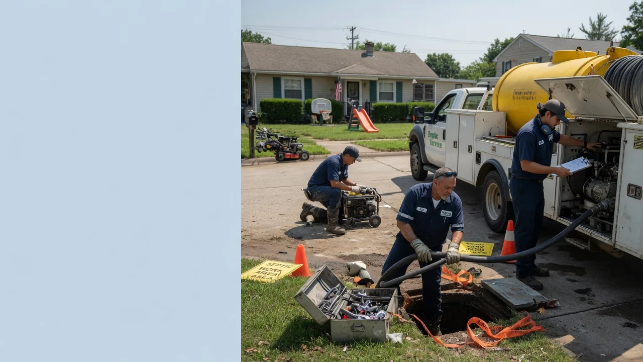 Septic Tank Pumping in Julian, PA near me